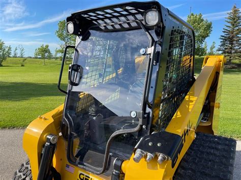 skid steer side door|skid steer forestry door.